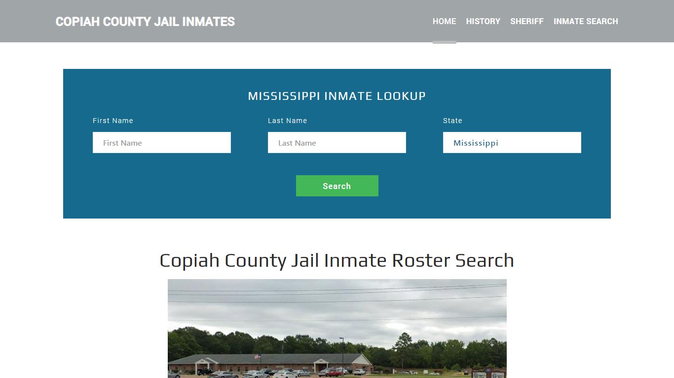 Copiah County Jail Inmate Roster Lookup, Gallman, MS